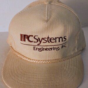 Snapback Courduroy IPC Systems Engineering, Inc. Baseball Cap by Otto Cap